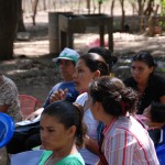 Teilnehmer an einem Kurs über die beste Vermehrung von Ziegen in San Ildefonso