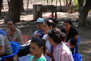 Teilnehmer an einem Kurs über die beste Vermehrung von Ziegen in San Ildefonso